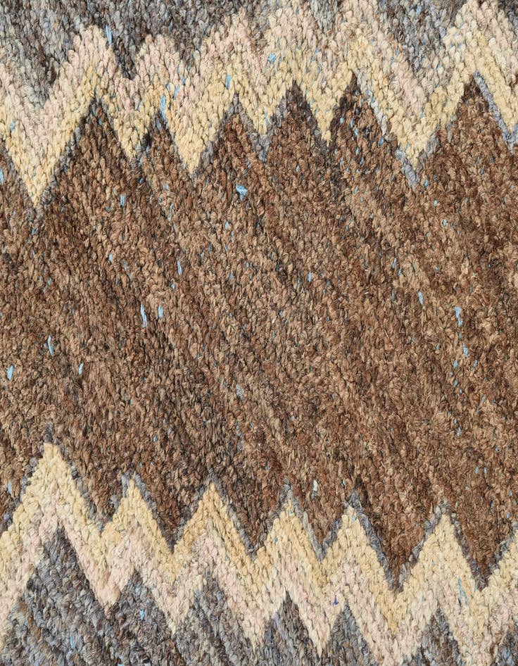 Detail image of  10' x 14' 2  Hand Knotted Oushak Wool Rug