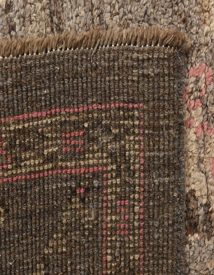 Detail image of  8' 6 x 12' 5  Hand Knotted Oushak Wool Rug