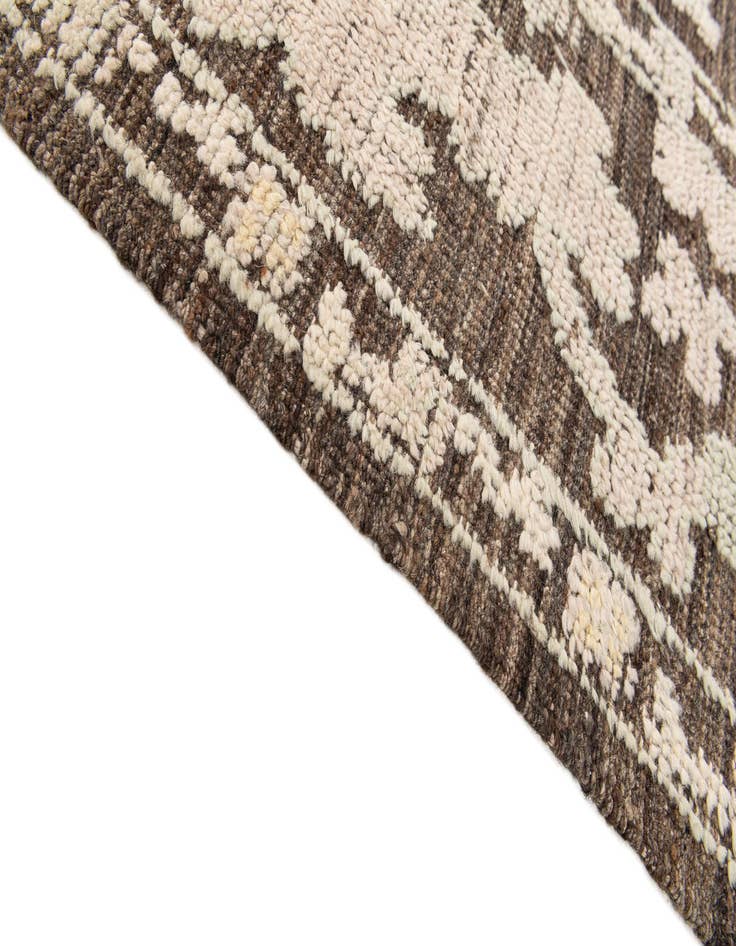 Detail image of  9' x 12' 4  Hand Knotted Oushak Wool Rug