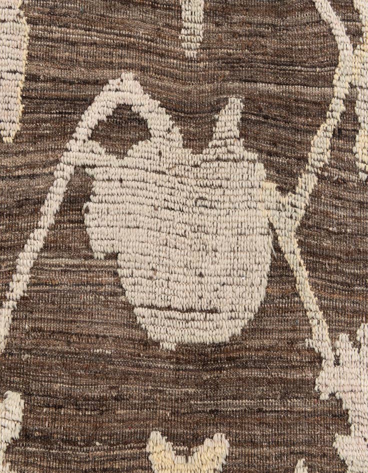 Detail image of  9' x 12' 4  Hand Knotted Oushak Wool Rug