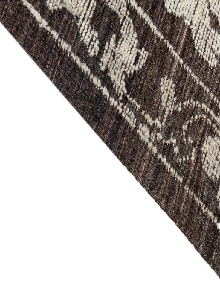 Detail image of  9' 4 x 12' 2  Hand Knotted Oushak Wool Rug