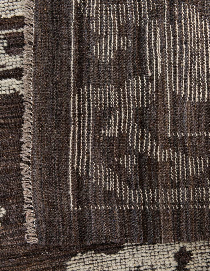 Detail image of  9' 4 x 12' 2  Hand Knotted Oushak Wool Rug