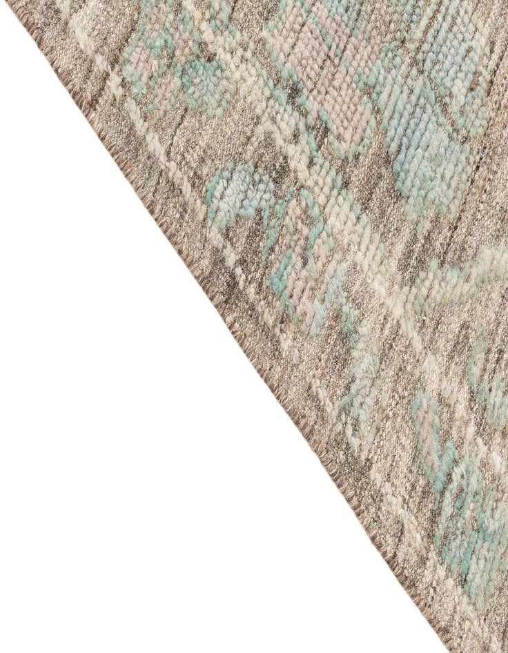 Detail image of  8' 10 x 12' 3  Hand Knotted Oushak Wool Rug