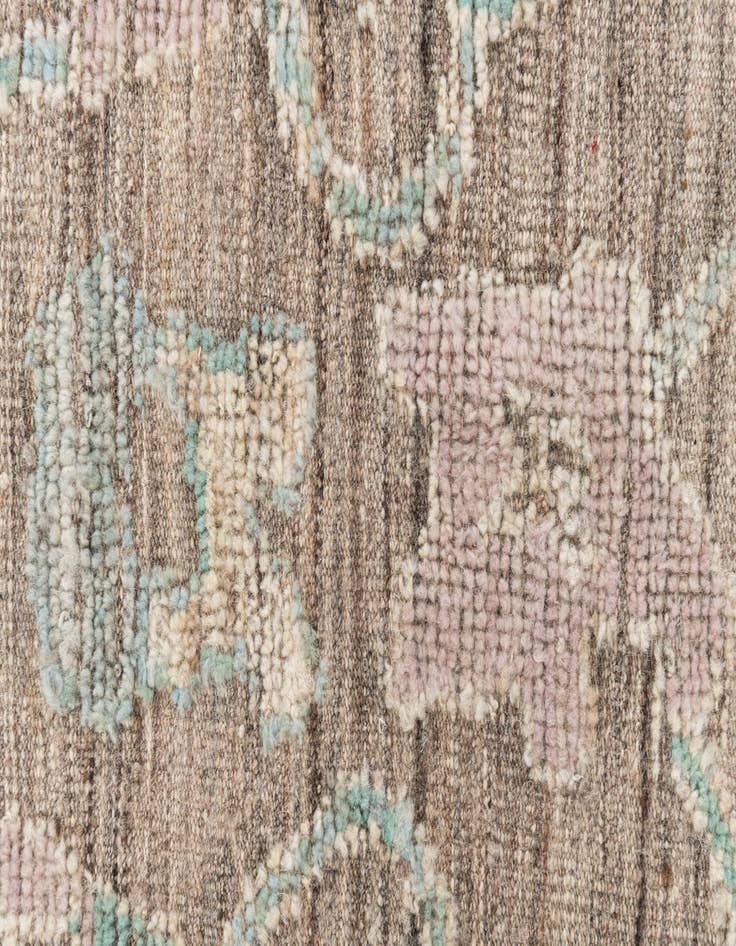 Detail image of  8' 10 x 12' 3  Hand Knotted Oushak Wool Rug