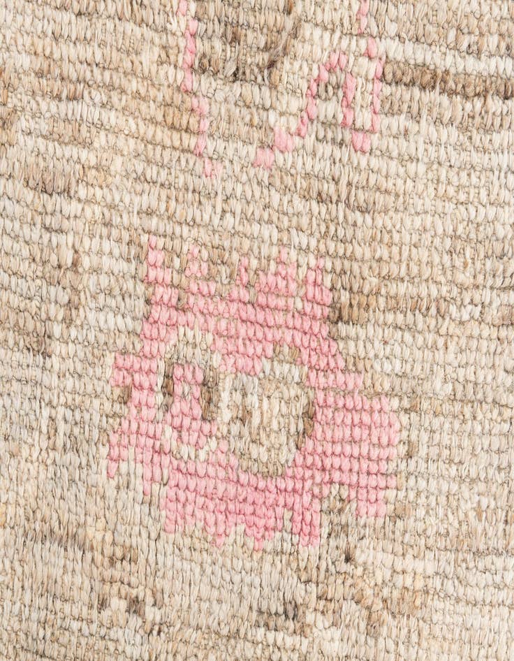 Detail image of  8' 2 x 10'  Hand Knotted Oushak Wool Rug