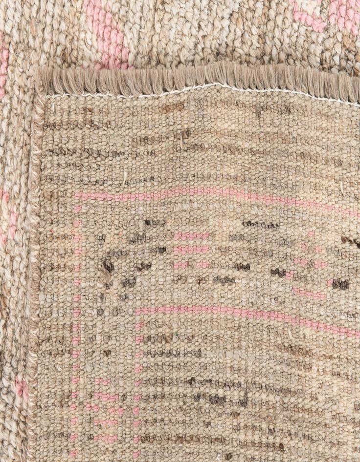 Detail image of  8' 2 x 10'  Hand Knotted Oushak Wool Rug