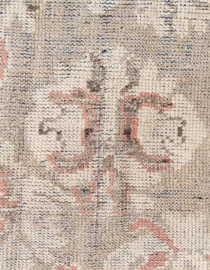 Detail image of  5' 8 x 9' 1  Hand Knotted Oushak Wool Rug