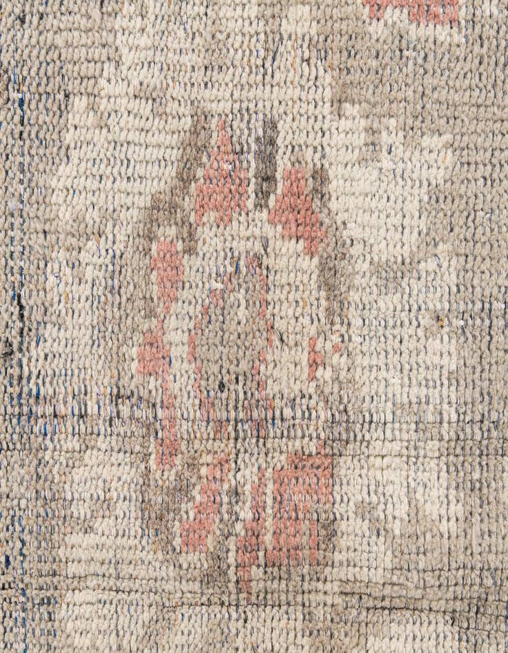 Detail image of  5' 8 x 9' 1  Hand Knotted Oushak Wool Rug