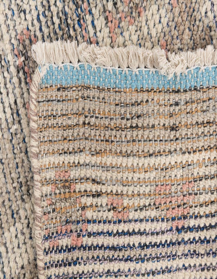 Detail image of  5' 8 x 9' 1  Hand Knotted Oushak Wool Rug
