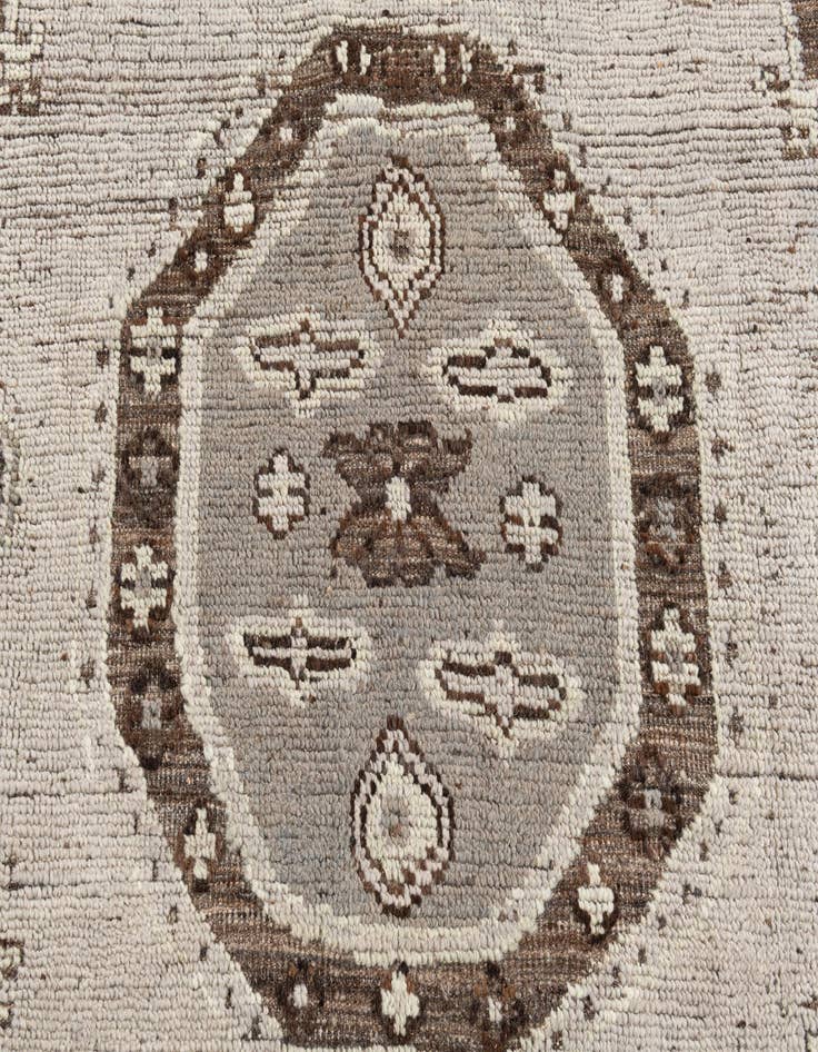 Detail image of  8' 5 x 10' 7  Hand Knotted Oushak Wool Rug