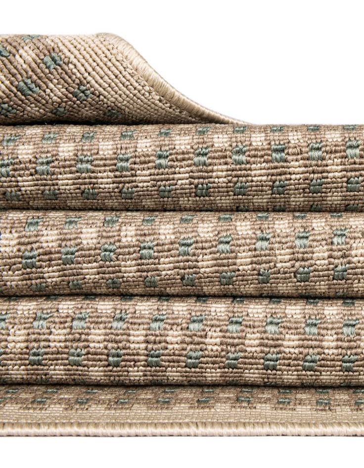 Detail image of  4' x 6'  Washable Border Indoor / Outdoor Rug