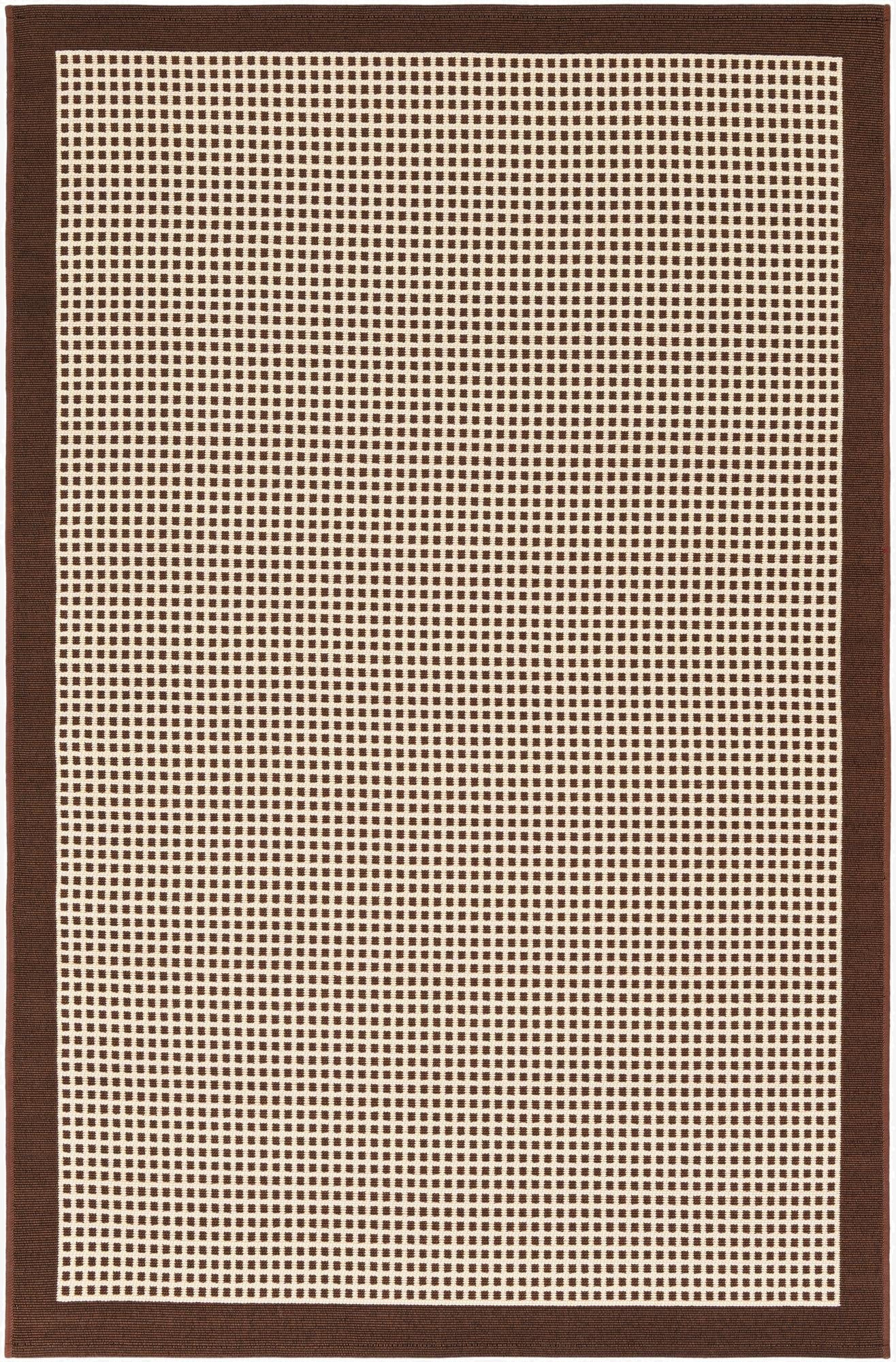  4' x 6'  Washable Border Indoor / Outdoor Rug