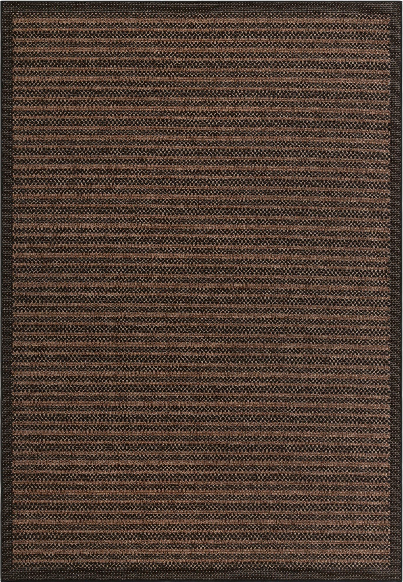  8' x 11' 4  Washable Border Indoor / Outdoor Rug