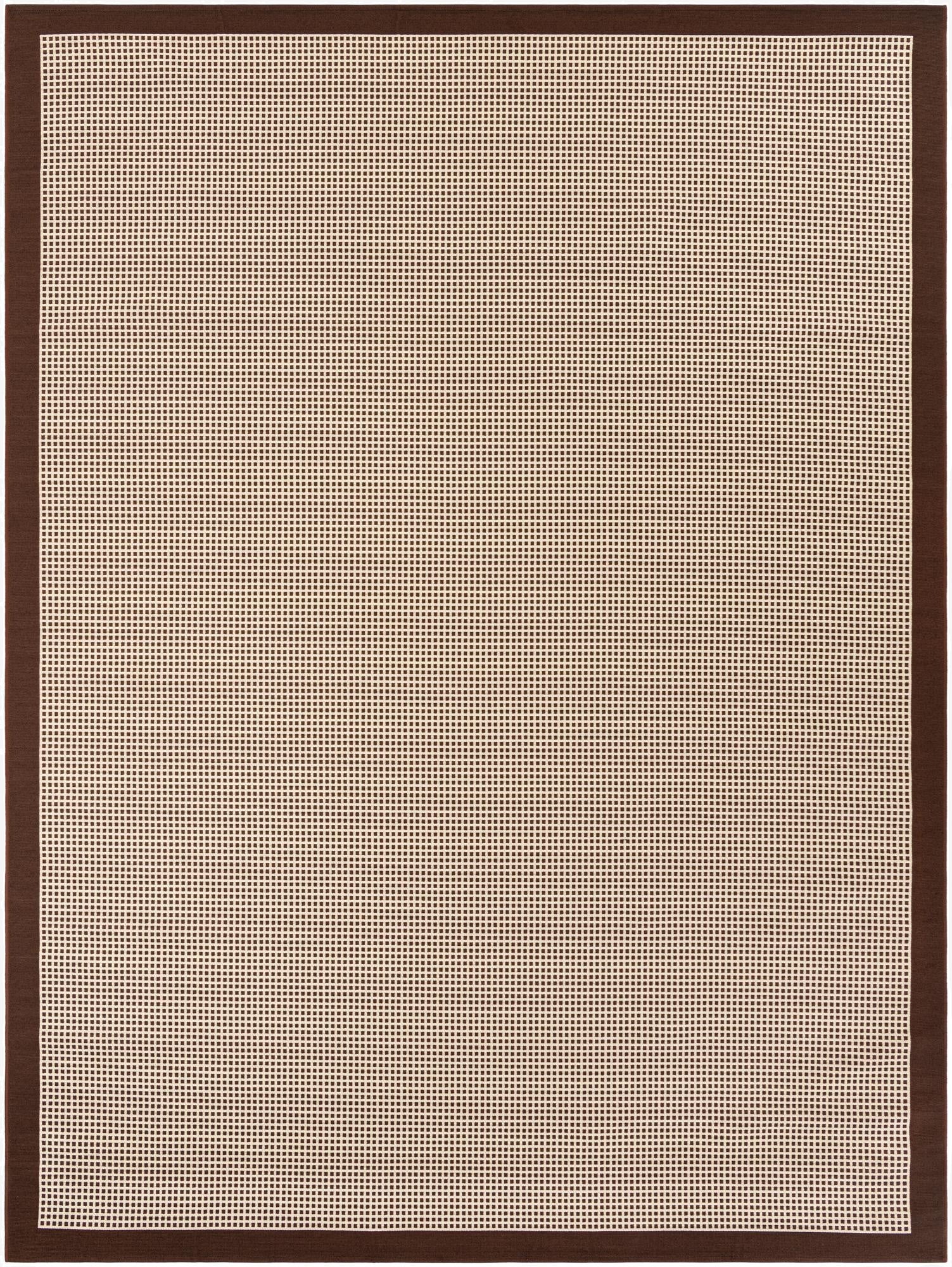  9' x 12'  Washable Border Indoor / Outdoor Rug