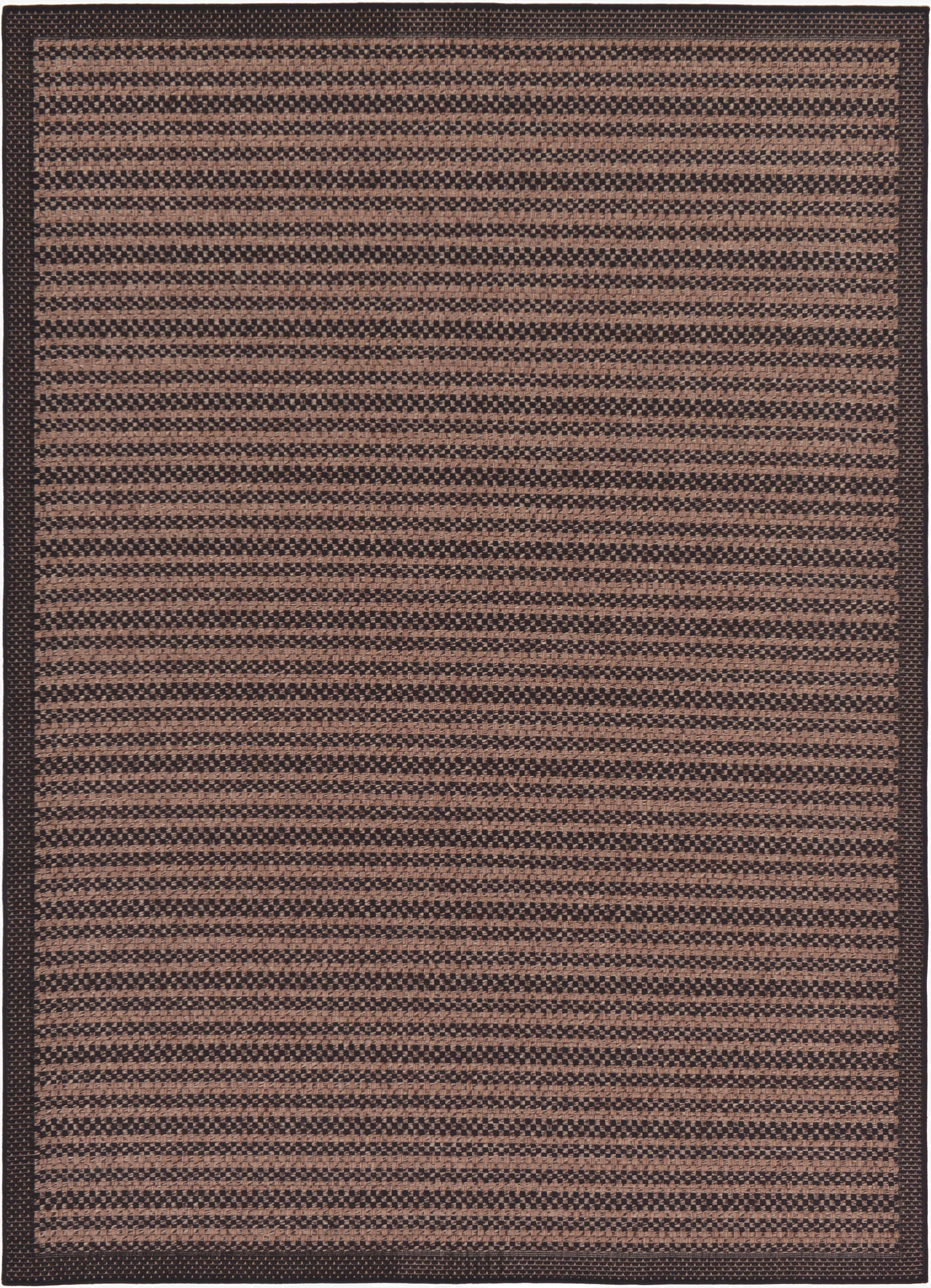  7' x 10'  Washable Border Indoor / Outdoor Rug
