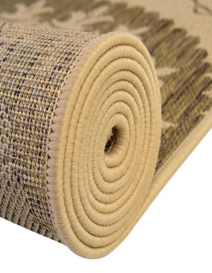 Detail image of  5' 3 x 8'  Washable Botanical Indoor / Outdoor Rug