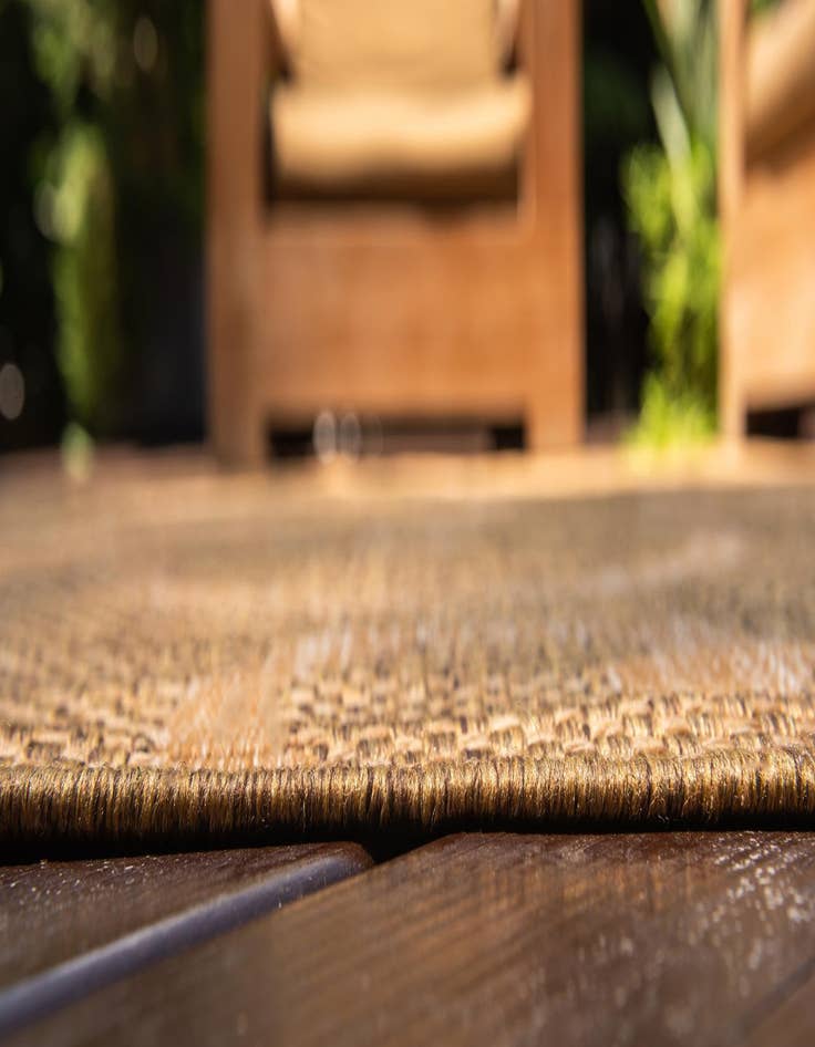 Detail image of  5' x 8'  Washable Botanical Indoor / Outdoor Rug