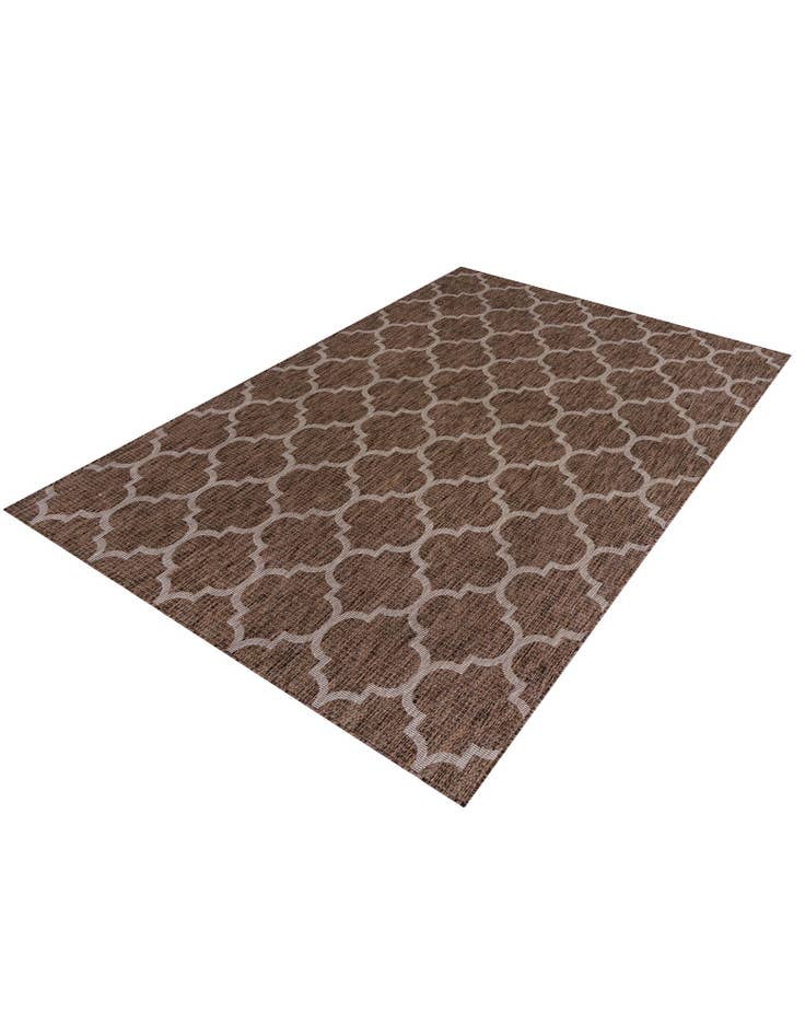 Detail image of  7' x 10'  Washable Lattice Indoor / Outdoor Rug