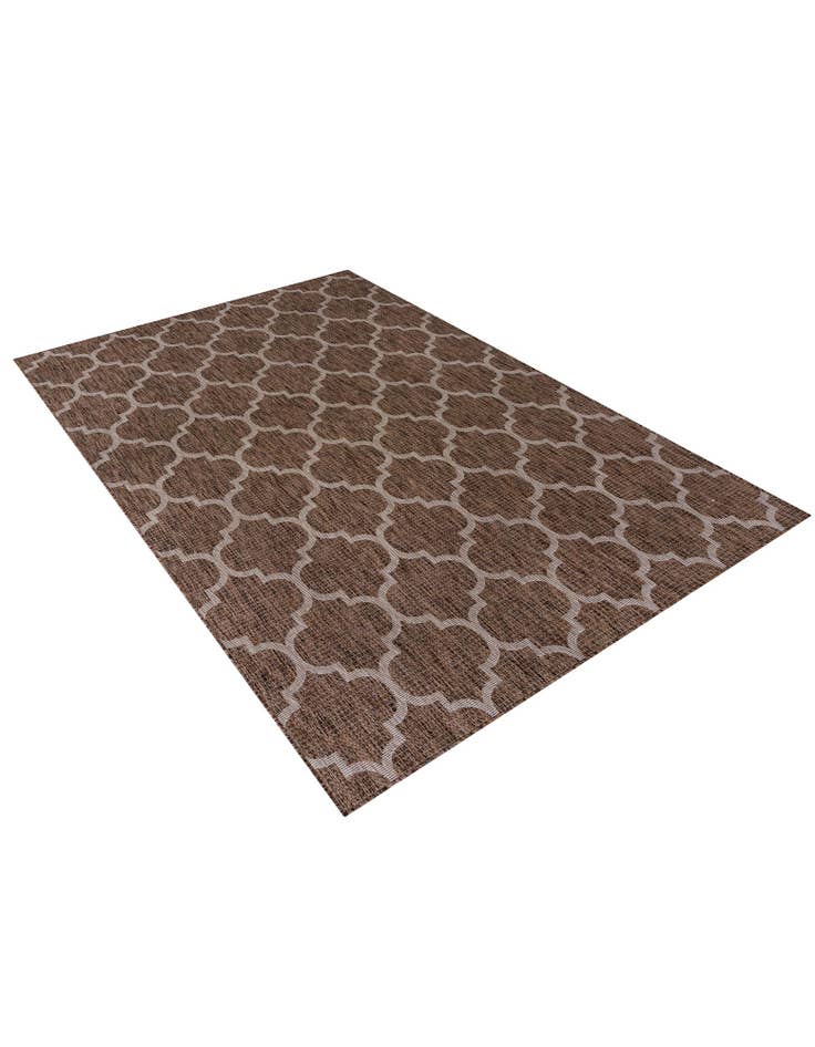 Detail image of  7' x 10'  Washable Lattice Indoor / Outdoor Rug
