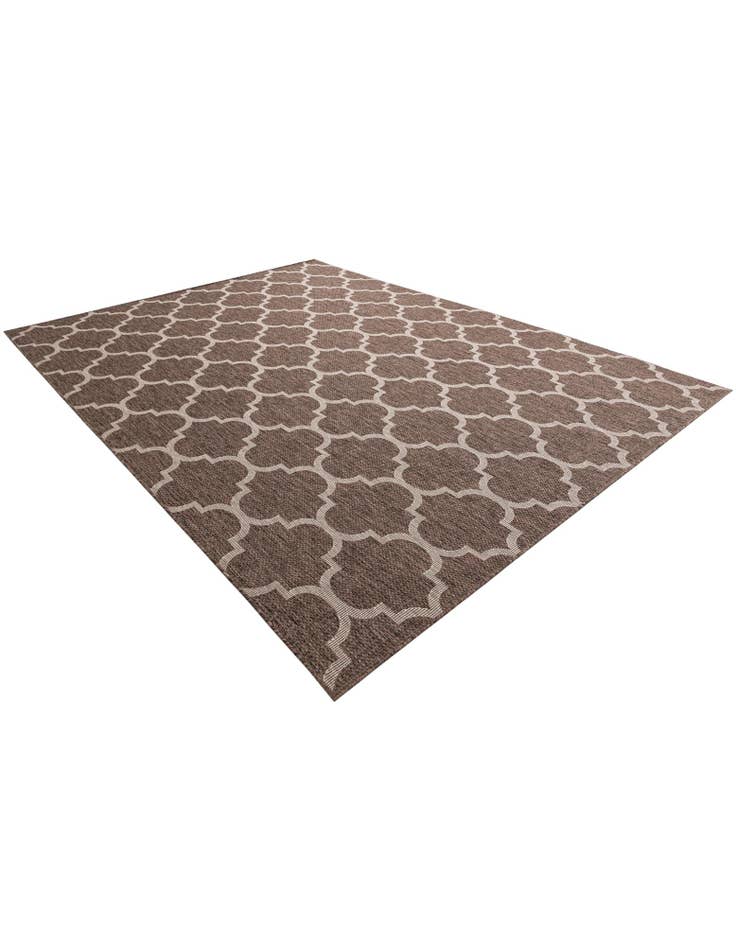 Detail image of  9' x 12'  Washable Lattice Indoor / Outdoor Rug