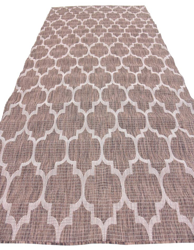 Detail image of  9' x 12'  Washable Lattice Indoor / Outdoor Rug