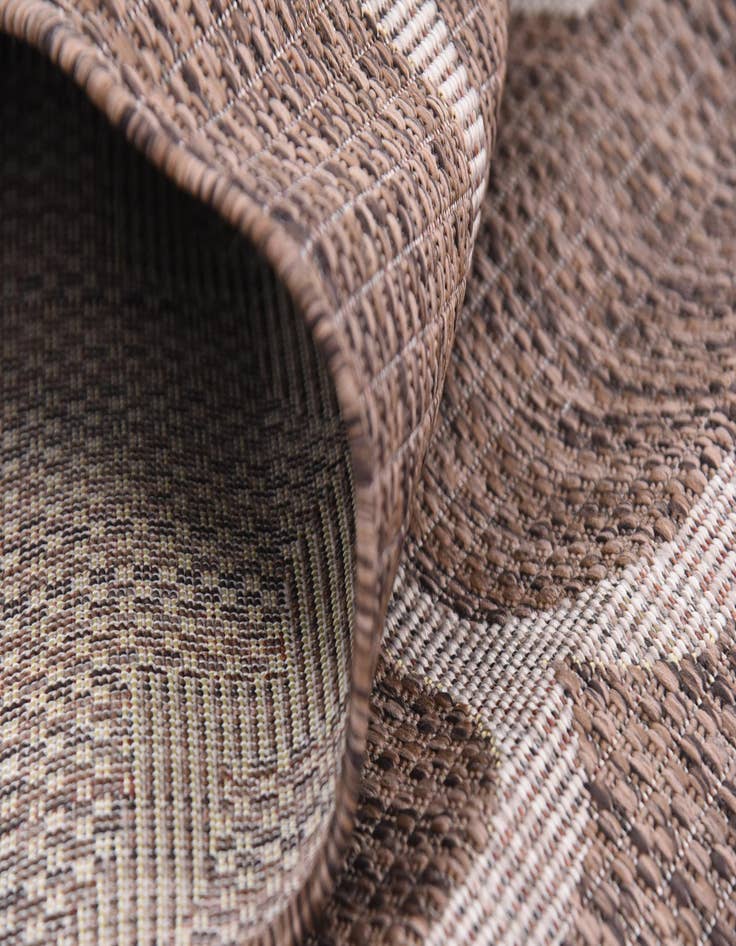 Detail image of  9' x 12'  Washable Lattice Indoor / Outdoor Rug