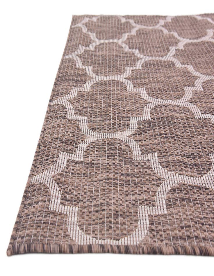 Detail image of  4' x 6'  Washable Lattice Indoor / Outdoor Rug