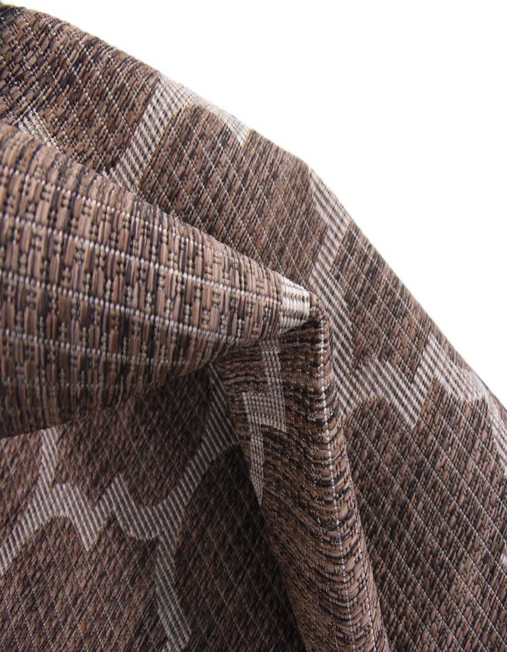 Detail image of  4' x 6'  Washable Lattice Indoor / Outdoor Rug