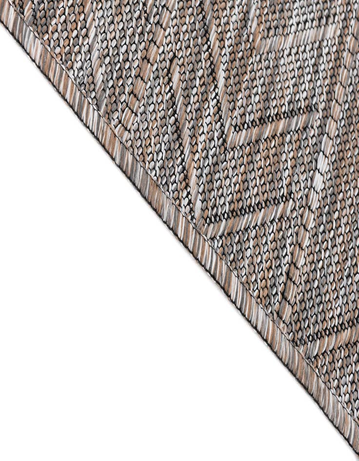 Detail image of  5' 3 x 8'  Washable Modern Indoor / Outdoor Rug