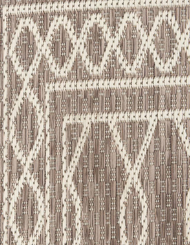Detail image of  5' 3 x 7' 7  Washable Modern Indoor / Outdoor Rug