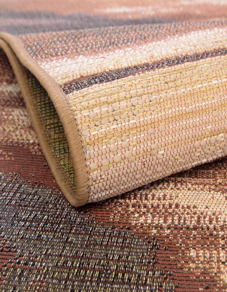 Detail image of  2' 2 x 3'  Washable Modern Indoor / Outdoor Rug