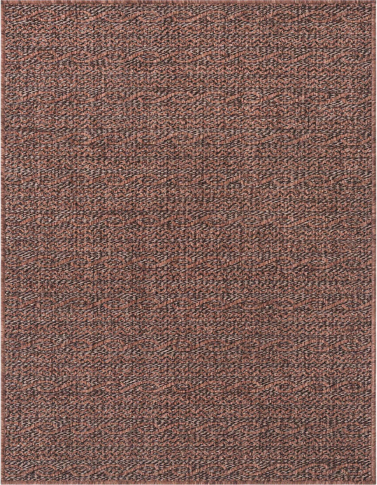 Primary image  4' x 6'  Washable Modern Indoor / Outdoor Rug