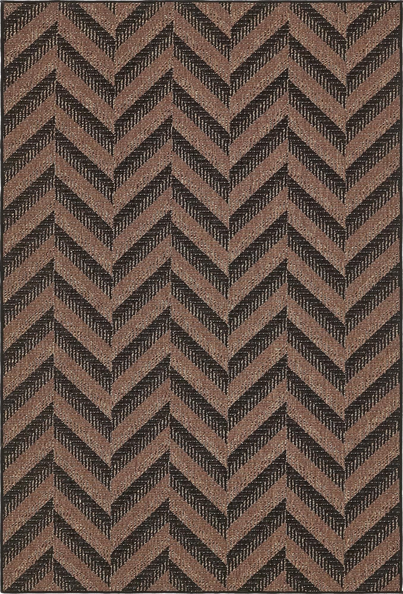  6' x 9'  Washable Modern Indoor / Outdoor Rug