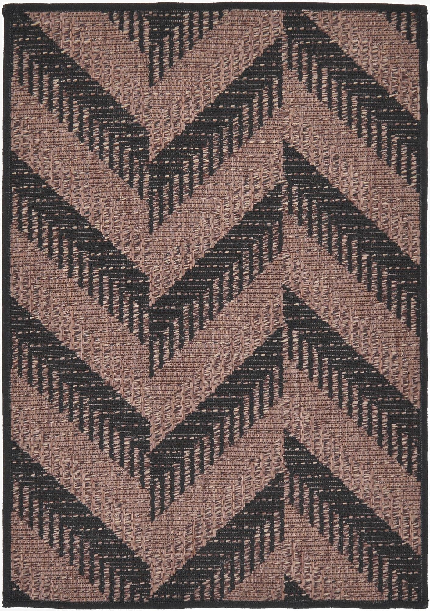  2' 2 x 3'  Washable Modern Indoor / Outdoor Rug