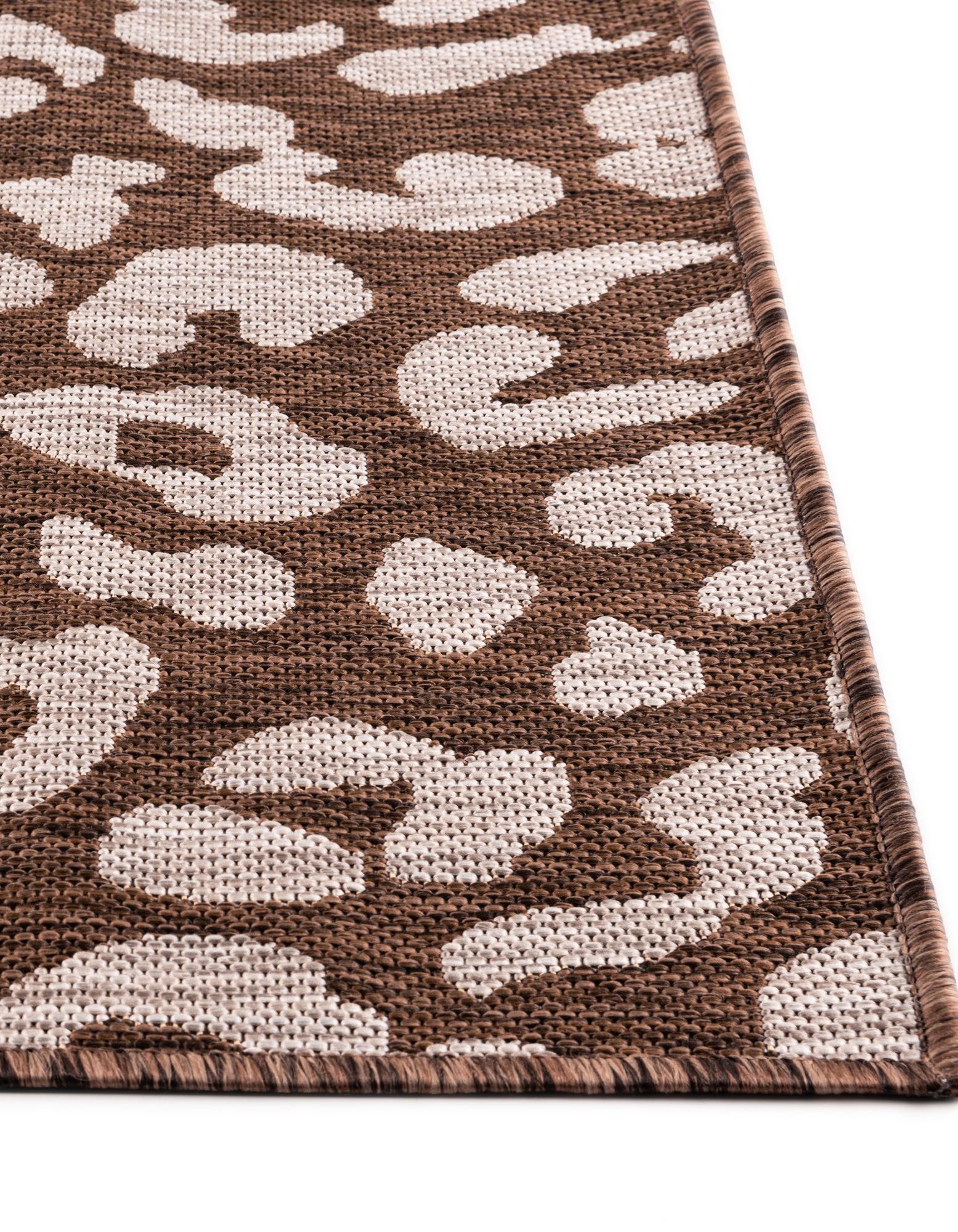 Brown 5' 3 x 7' 10 Safari Indoor / Outdoor Rug | Rugs.com