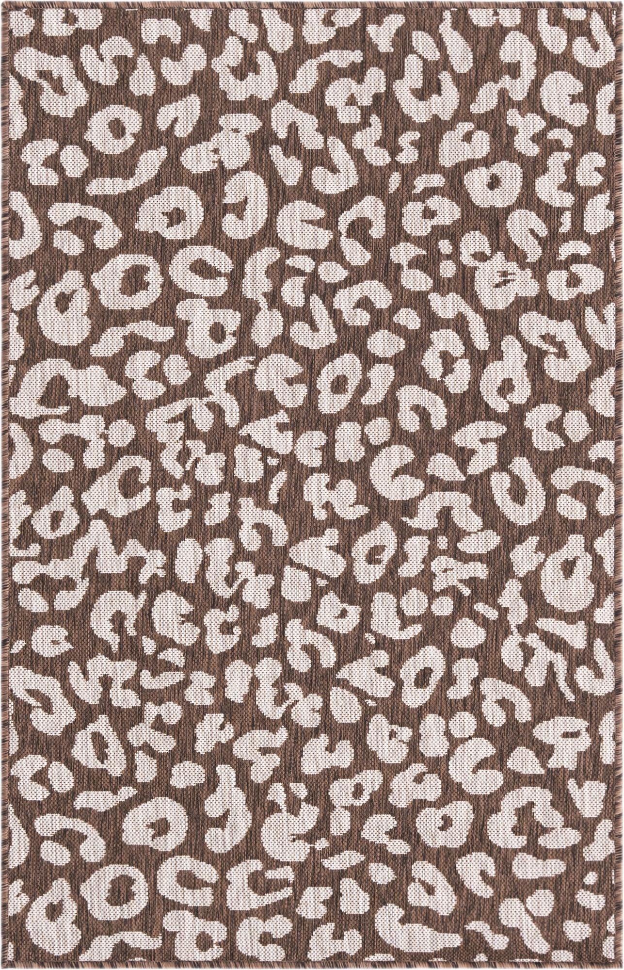  3' x 5' 3  Washable Safari Indoor / Outdoor Rug
