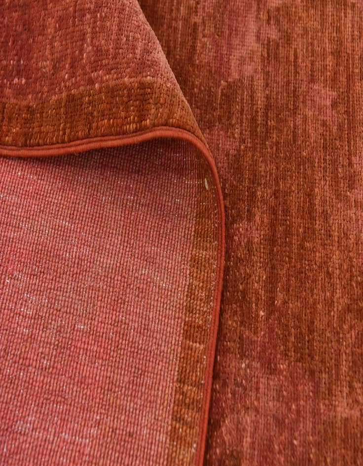 Detail image of  6' 5 x 9' 8  Hand Knotted Over-Dyed Ziegler Rug