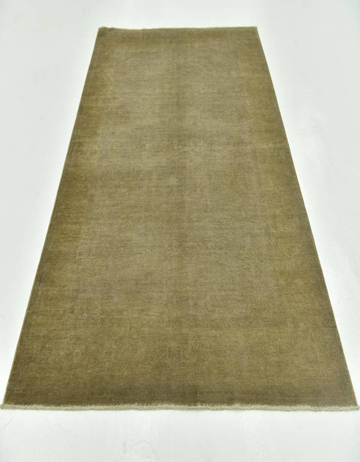 Detail image of  5' 6 x 8'  Hand Knotted Over-Dyed Ziegler Rug