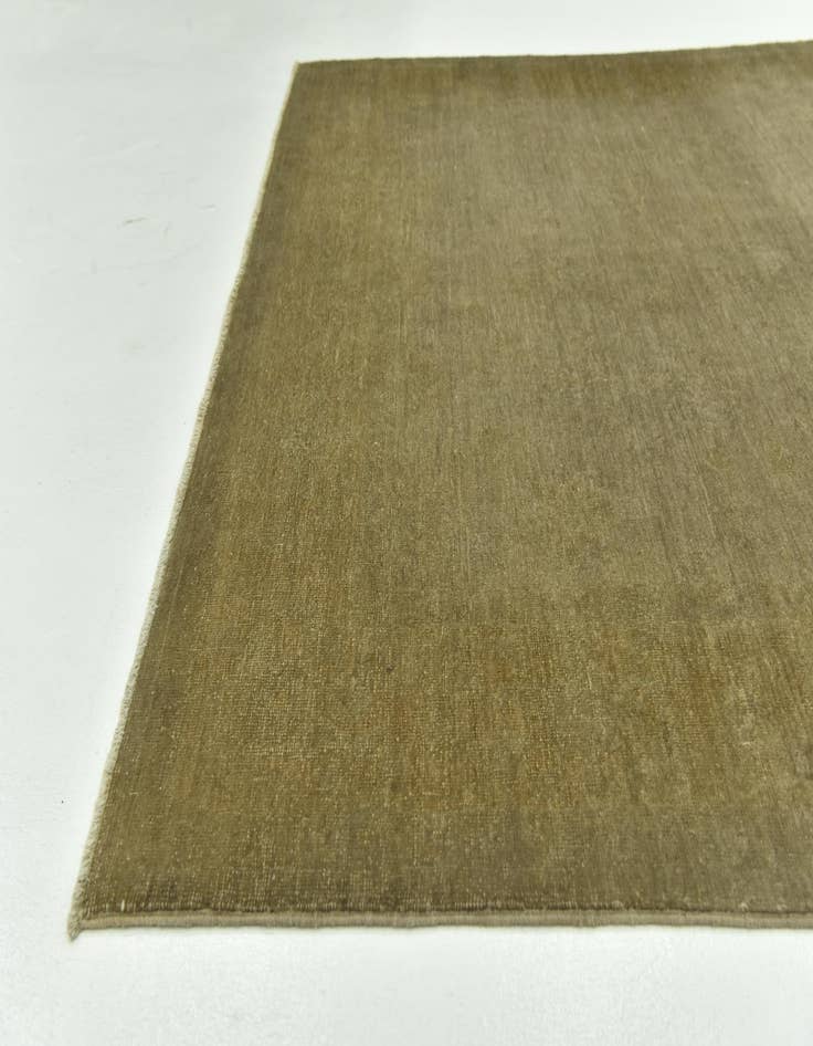 Detail image of  5' 6 x 8'  Hand Knotted Over-Dyed Ziegler Rug