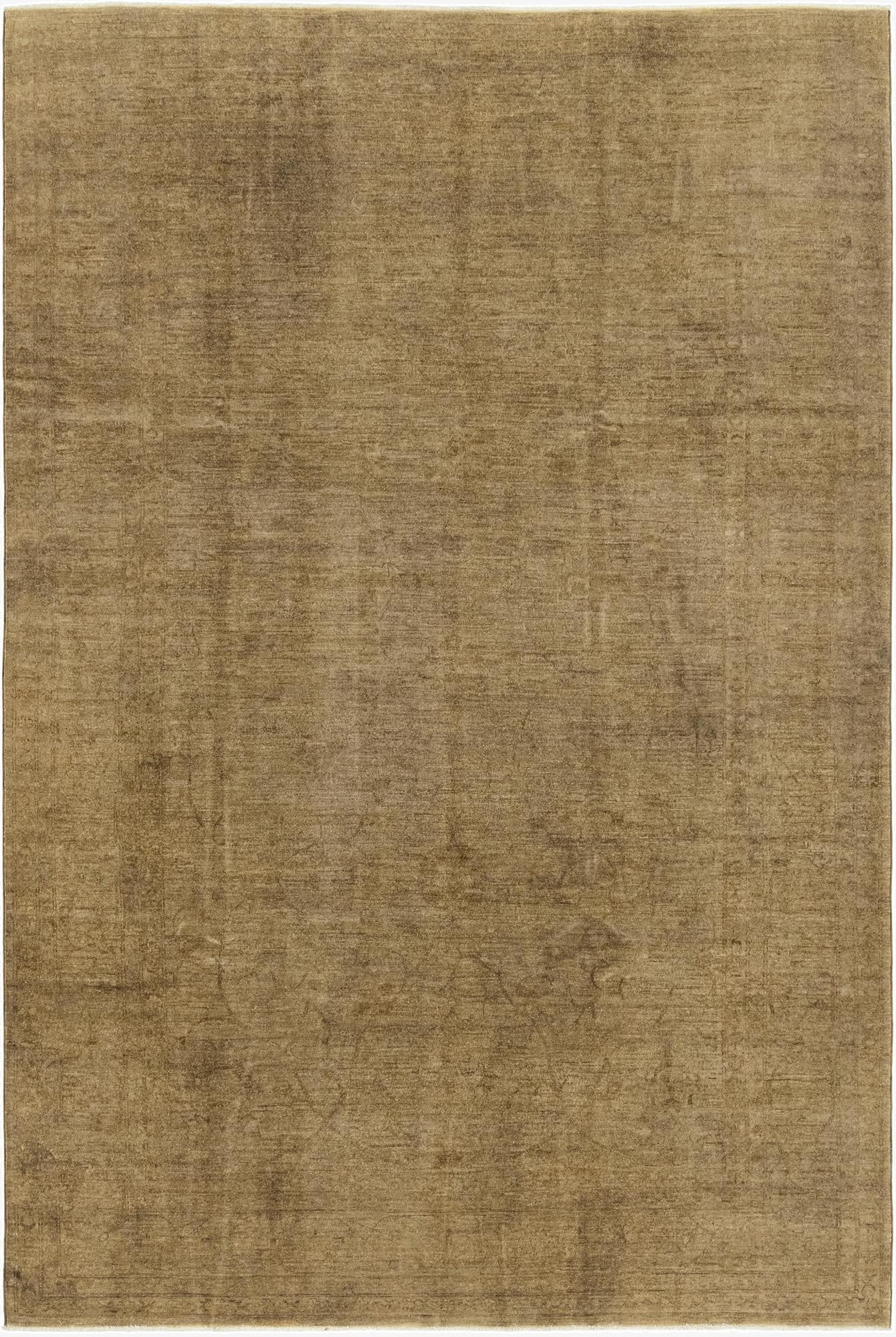  6' 6 x 9' 9  Hand Knotted Over-Dyed Ziegler Rug