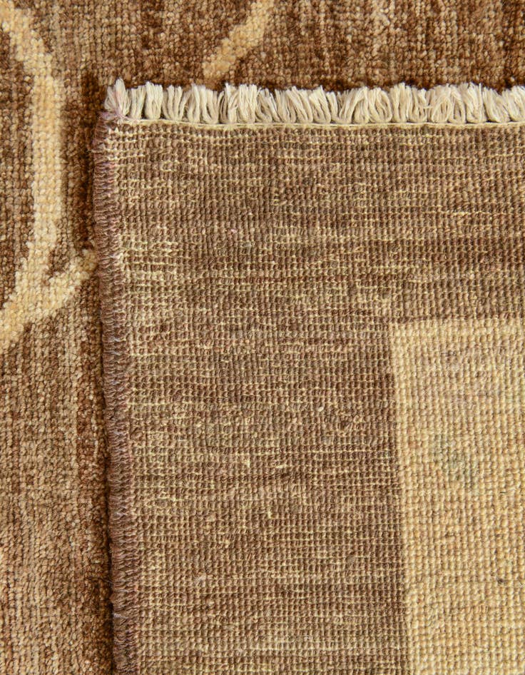 Detail image of  16' 10 x 21' 4  Hand Knotted Peshawar Ziegler Rug