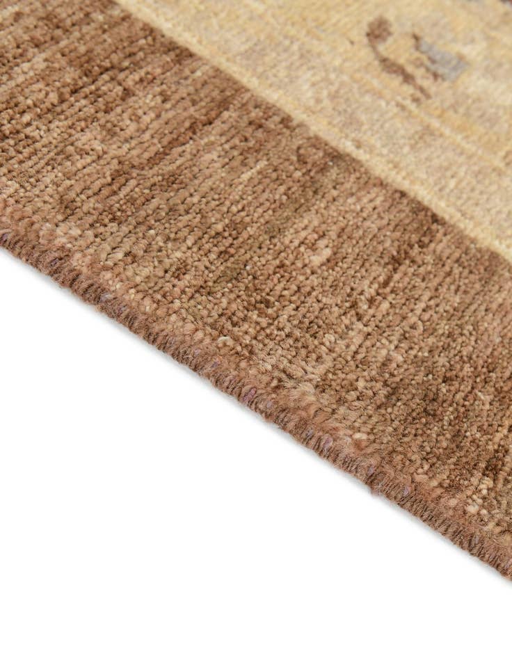 Detail image of  16' 10 x 21' 4  Hand Knotted Peshawar Ziegler Rug