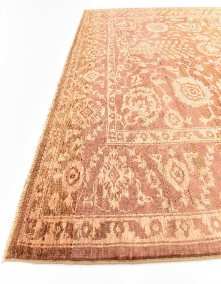 Detail image of  6' 5 x 10'  Hand Knotted Peshawar Ziegler Rug