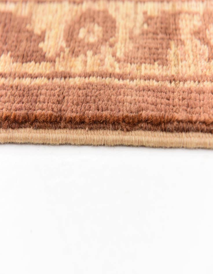 Detail image of  6' 5 x 10'  Hand Knotted Peshawar Ziegler Rug