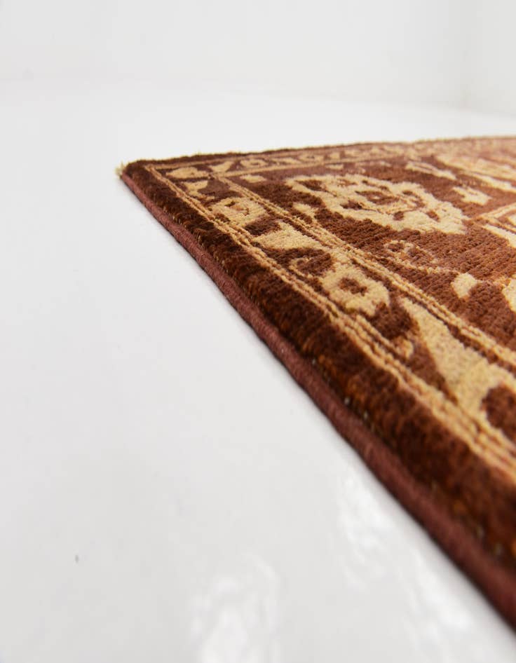 Detail image of  5' 8 x 9' 8  Hand Knotted Peshawar Ziegler Rug