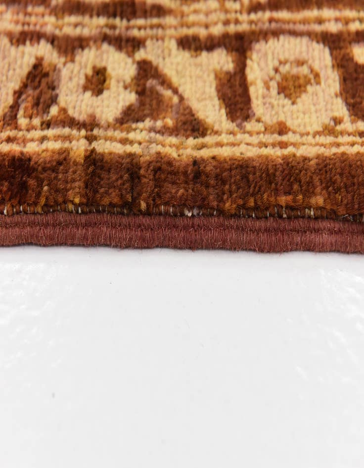 Detail image of  5' 8 x 9' 8  Hand Knotted Peshawar Ziegler Rug