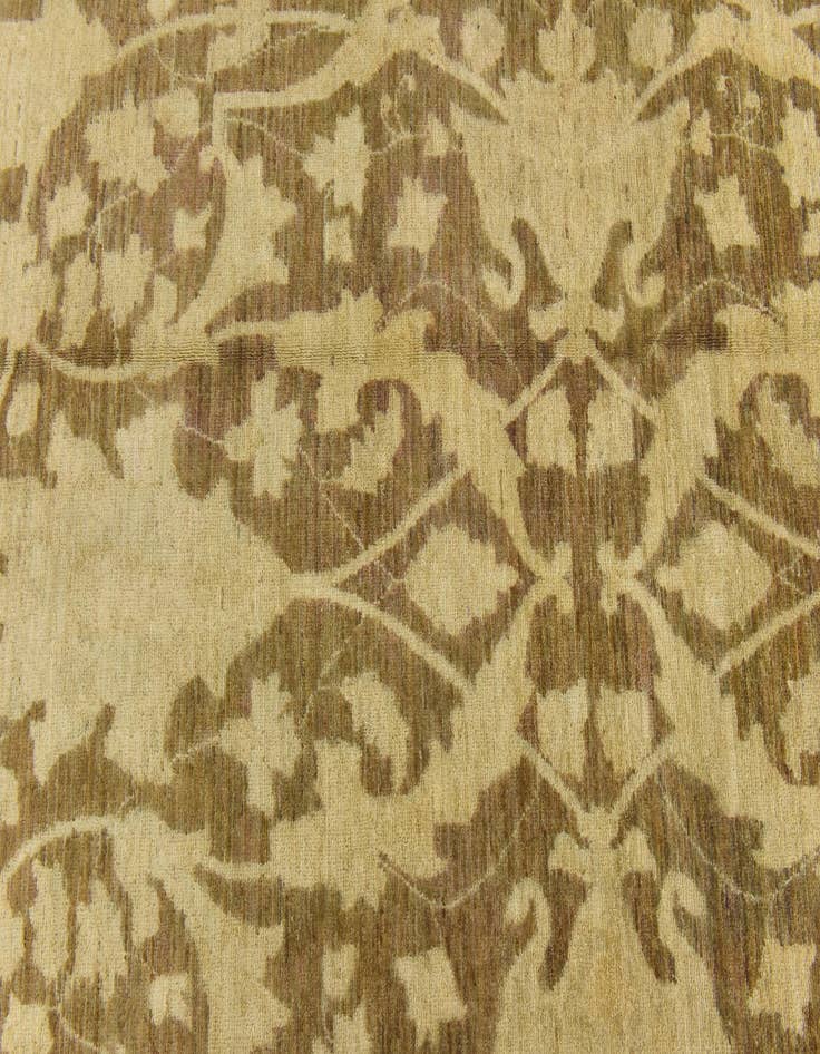 Detail image of  11' 9 x 14' 8  Hand Knotted Peshawar Ziegler Rug