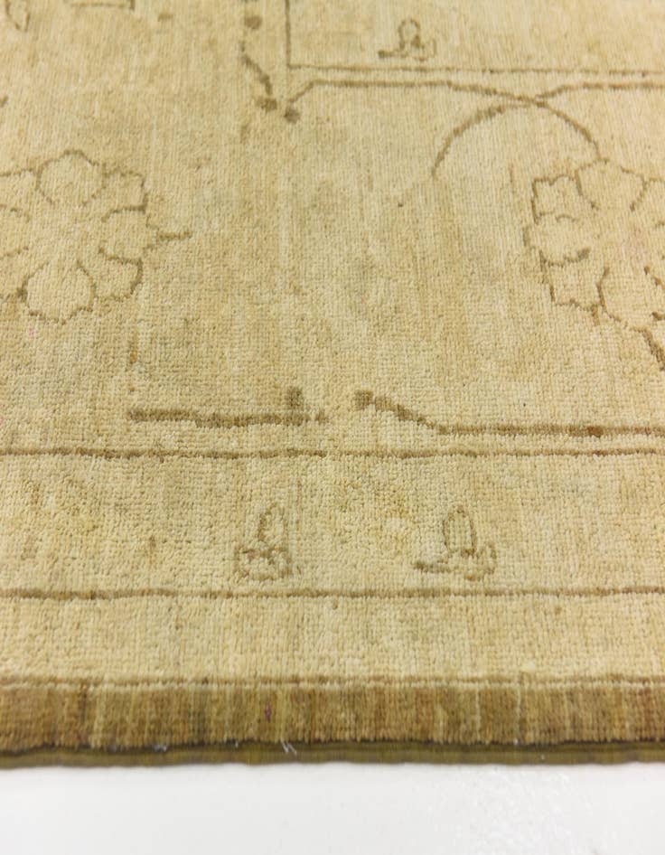 Detail image of  11' 9 x 14' 8  Hand Knotted Peshawar Ziegler Rug