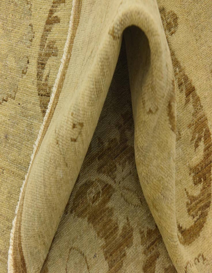 Detail image of  13' 2 x 17' 7  Hand Knotted Peshawar Ziegler Rug