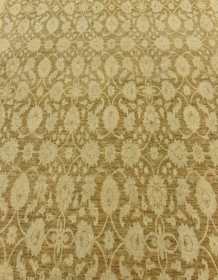 Detail image of  13' 2 x 17' 7  Hand Knotted Peshawar Ziegler Rug
